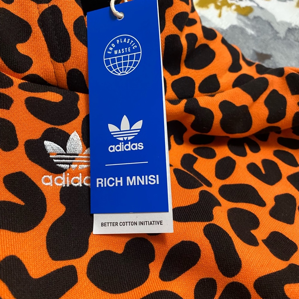 ADIDAS RICH MNISI LEOPARD SWEATSHIRT